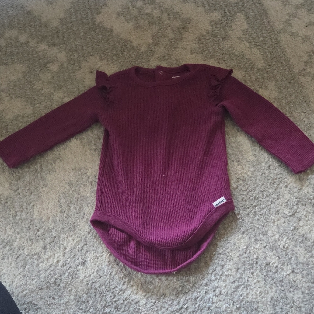 Gerber Long Sleeve Top in Deep Purple